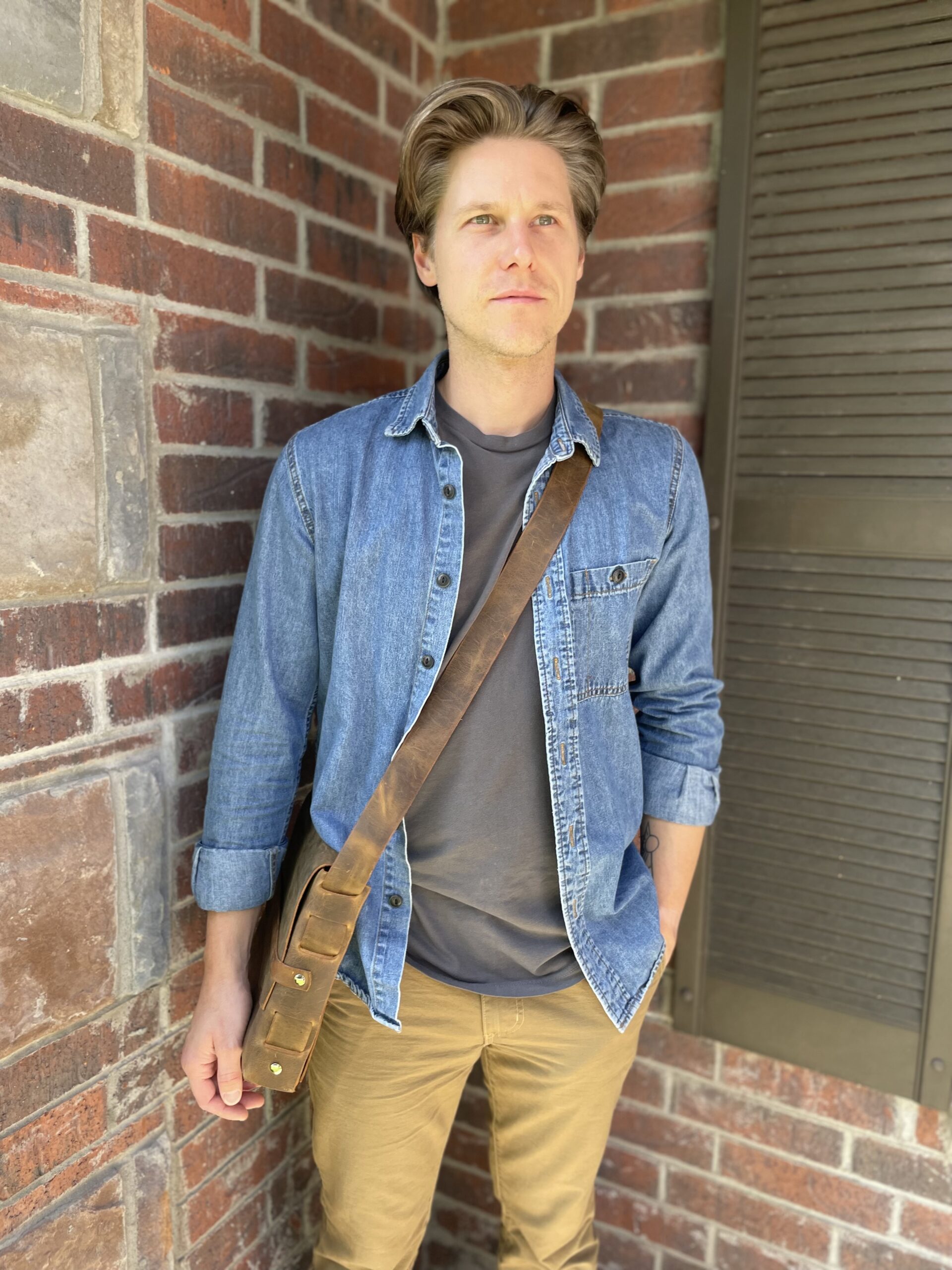 Eldon Watkins, maker behind Watkins Wood and Leather